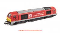 2D-010-014 Dapol Class 67 Diesel Locomotive number 67 028 in DB Shenker Red livery